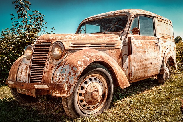 French old car.
